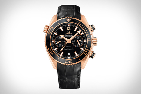 Omega Seamaster Planet Ocean Ceragold Watch Omega Seamaster Planet Ocean Ceragold Watch