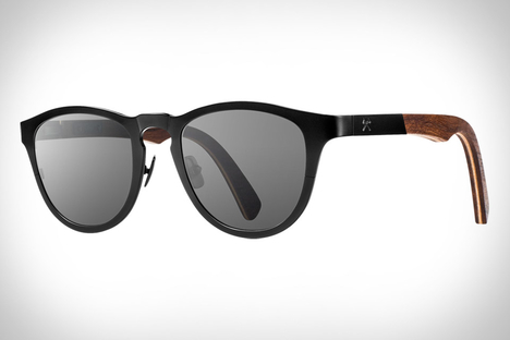 Shwood Fifty/Fifty Titanium Sunglasses Shwood Fifty/Fifty Titanium Sunglasses