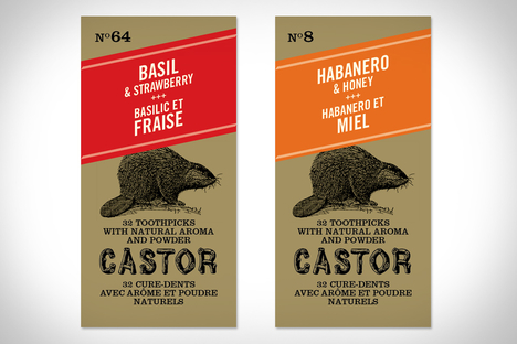 Castor Toothpicks Castor Toothpicks