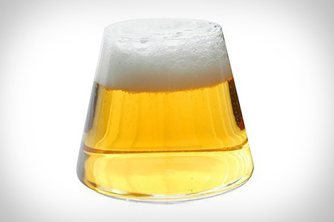 Mount Fuji Beer Glass Mount Fuji Beer Glass