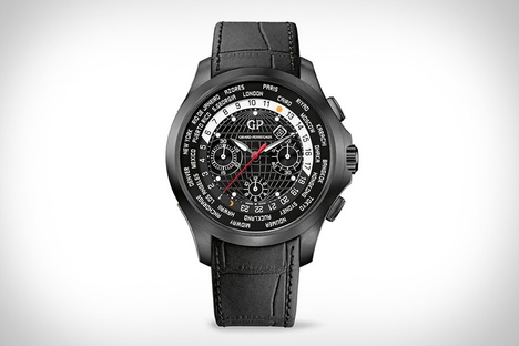 Girard-Perregaux Traveller WW.TC Titanium DLC Watch Girard-Perregaux Traveller WW.TC Titanium DLC Watch