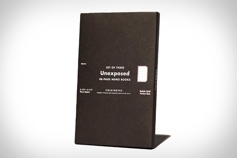 Field Notes Unexposed Notebooks Field Notes Unexposed Notebooks