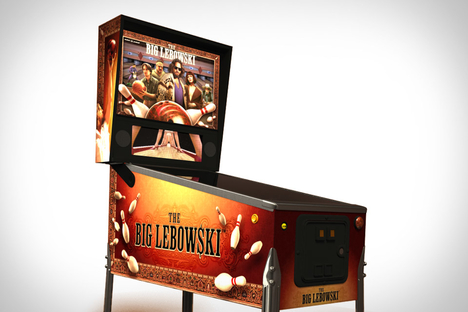 The Big Lebowski Pinball Machine The Big Lebowski Pinball Machine