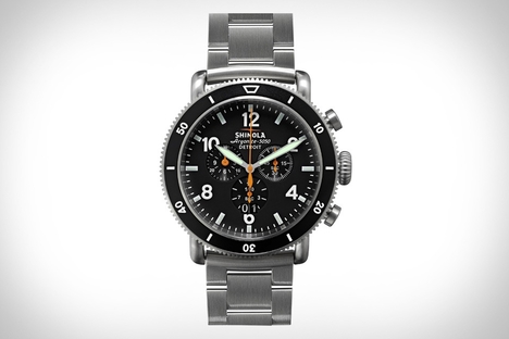 Shinola Black Blizzard Watch Shinola Black Blizzard Watch