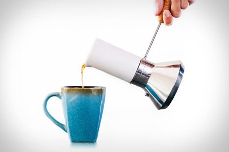 Blue Bottle Moka Pot