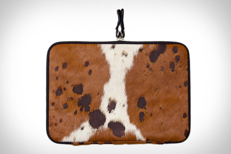 Ackermann Cattle Hide Laptop Case Ackermann Cattle Hide Laptop Case