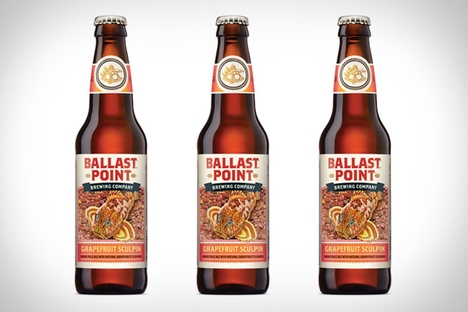 Ballast Point Grapefruit Sculpin Beer Ballast Point Grapefruit Sculpin Beer