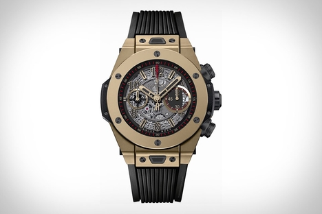 Hublot Big Bang Unico Full Magic Gold Watch Hublot Big Bang Unico Full Magic Gold Watch
