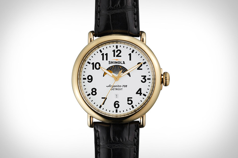 Shinola Runwell Moon Phase Watch Shinola Runwell Moon Phase Watch
