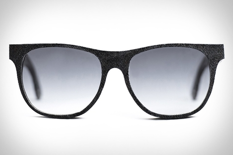Mosevic Cassini Solid Denim Sunglasses Mosevic Cassini Solid Denim Sunglasses