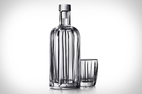 Absolut Crystal Pinstripe Bottle Absolut Crystal Pinstripe Bottle
