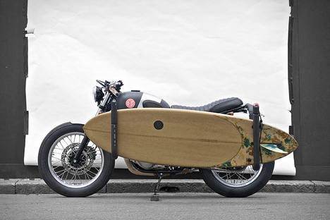 Deus Ex Machina Red Pill Motorcycle Deus Ex Machina Red Pill Motorcycle