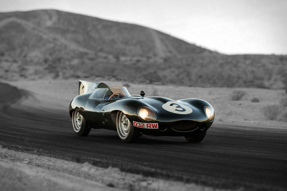 1956 Jaguar D-Type Works с длинным носом