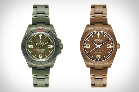 Bamford Rolex Commando Watches