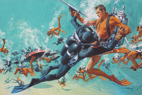 Frank McCarthy Thunderball Original Artwork