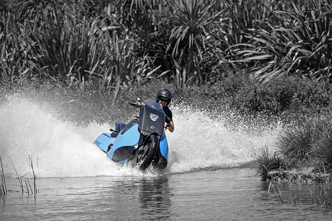 Biski Amphibious Motorcycle Biski Amphibious Motorcycle