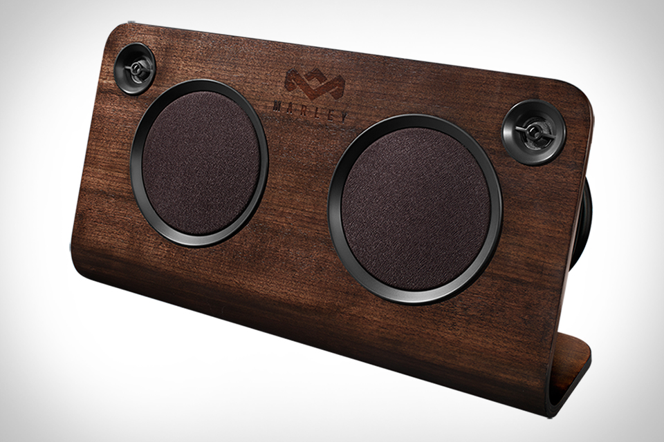 marley wooden speaker