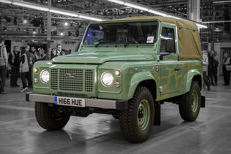 The Last Land Rover Defender The Last Land Rover Defender