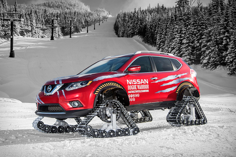 Nissan Rogue Warrior Snow Track Crossover Nissan Rogue Warrior Snow Track Crossover