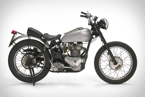 Fonzie's 1949 Triumph Trophy 500 Motorcycle Fonzie's 1949 Triumph Trophy 500 Motorcycle