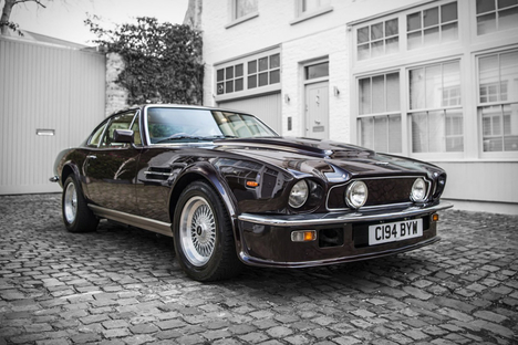 Sir Elton John's Aston Martin V8 Vantage Saloon Sir Elton John's Aston Martin V8 Vantage Saloon