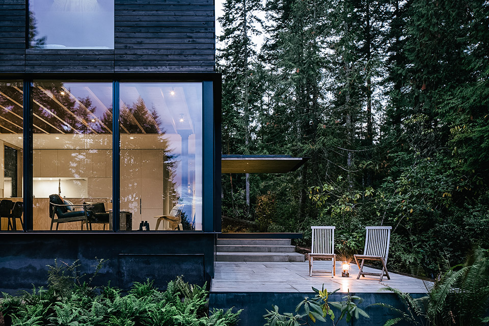 Hood Canal Cabin Uncrate