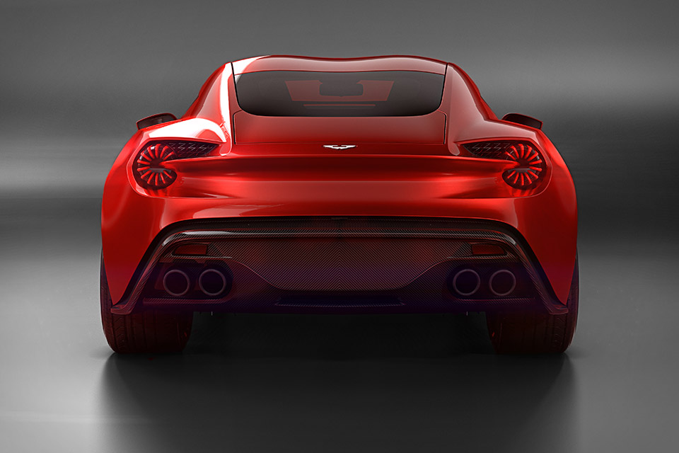 Концепт Aston Martin Vanquish Zagato