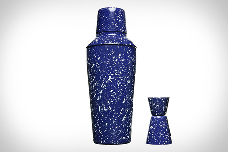 Foster & Rye Enamel Shaker & Jigger Set