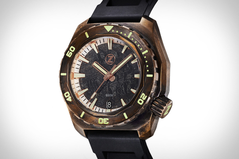 Zelos Hammerhead Bronze Watch