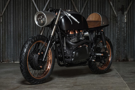 Death Machines Of London Up Yours Copper Motorcycle Death Machines Of London Up Yours Copper Motorcycle