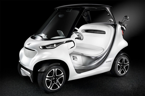 Garia Mercedes-Benz Style Golf Cart Garia Mercedes-Benz Style Golf Cart