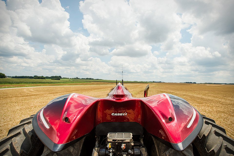 Photos: Case IH's driverless tractor