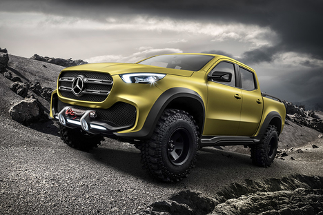 Mercedes-Benz X-Class Concept Truck Mercedes-Benz X-Class Concept Truck