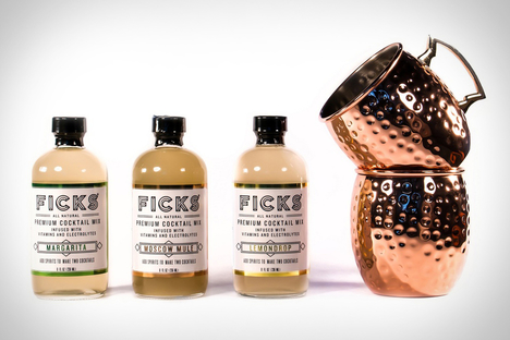 Ficks Vitamin & Electrolyte Infused Cocktail Mix Ficks Vitamin & Electrolyte Infused Cocktail Mix