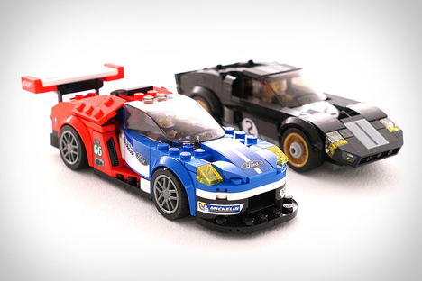 Lego Le Mans Ford GT Cars Lego Le Mans Ford GT Cars