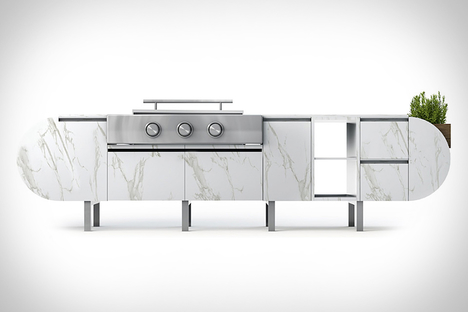 Brown Jordan ASA-D2 Outdoor Kitchen Brown Jordan ASA-D2 Outdoor Kitchen