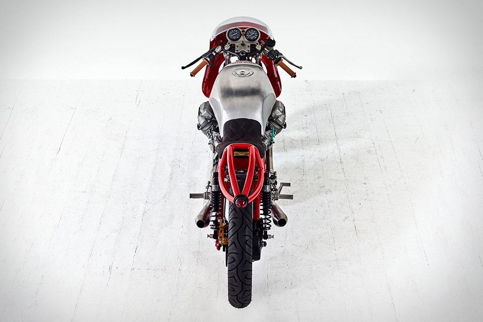 Death Machines of London Moto Guzzi Airtail Motorcycle