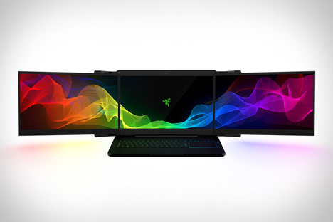 Razer Project Valerie Triple Display Laptop Razer Project Valerie Triple Display Laptop