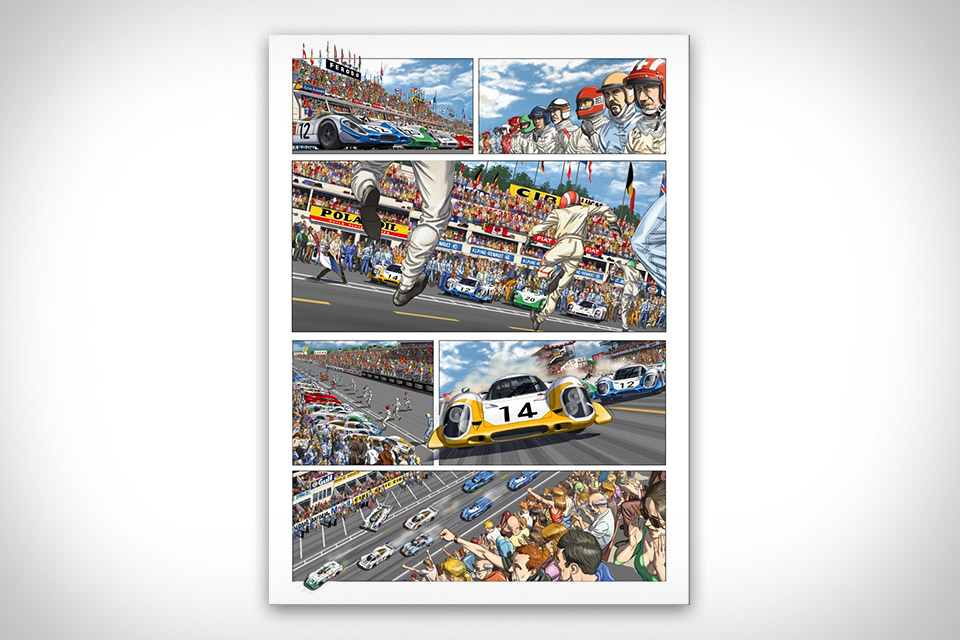 Steve McQueen In Le Mans