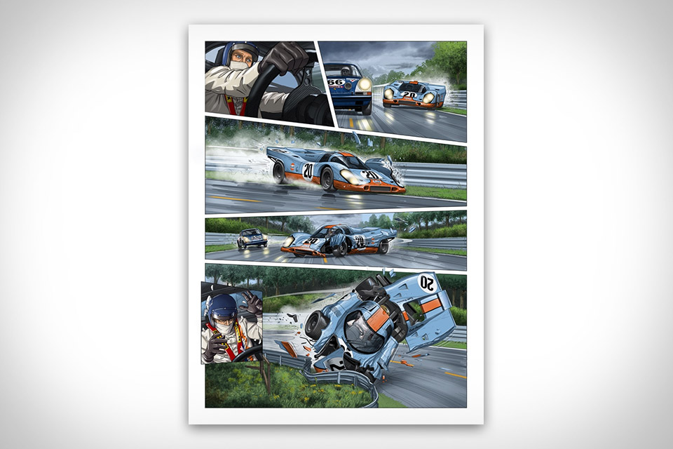 Steve McQueen In Le Mans