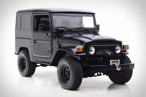 Matte Black 1979 Toyota FJ40 Land Cruiser Matte Black 1979 Toyota FJ40 Land Cruiser