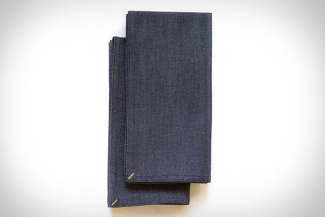 Indigo Denim Napkins Indigo Denim Napkins