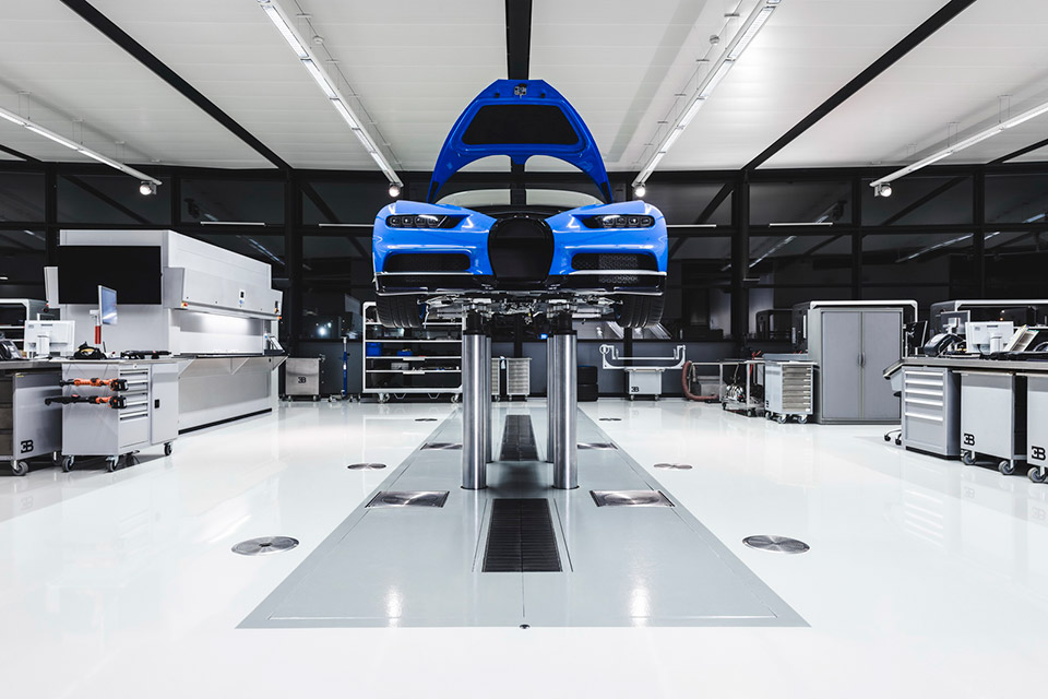 Process: Bugatti Chiron