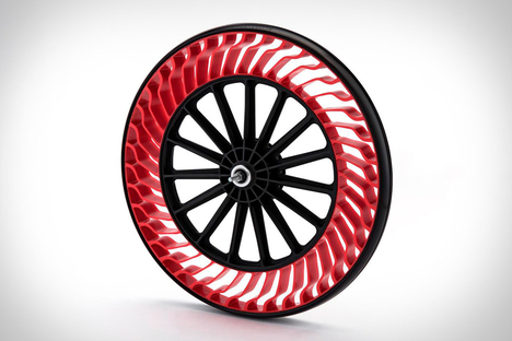 Bridgestone Air Free Bicycle Tire Bridgestone Air Free Bicycle Tire