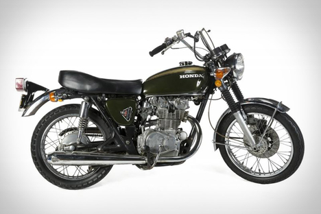 Steve McQueen's 1972 Honda CB450 Motorcycle Steve McQueen's 1972 Honda CB450 Motorcycle