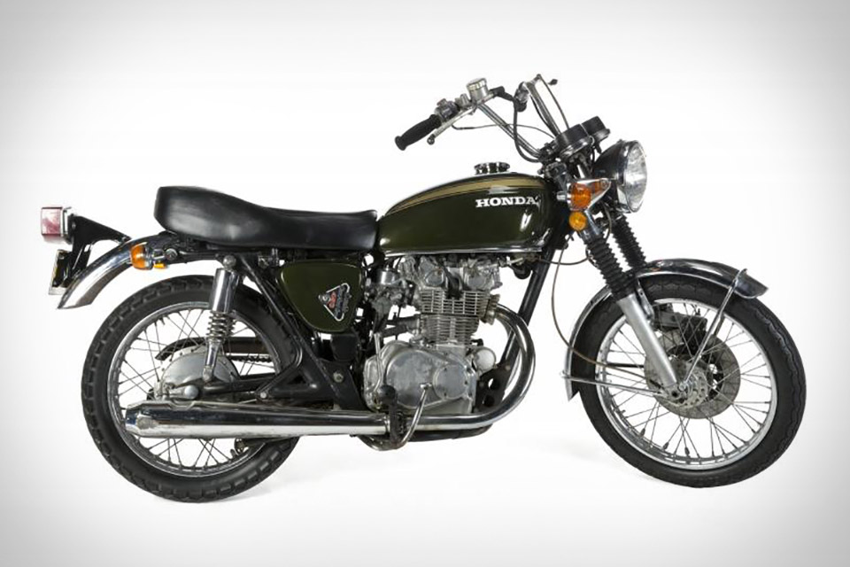 Steve McQueen's 1972 Honda CB450 Motorcycle