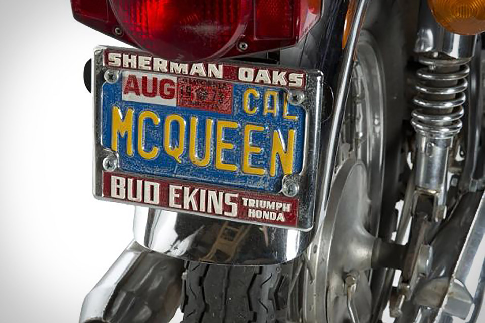Steve McQueen's 1972 Honda CB450 Motorcycle