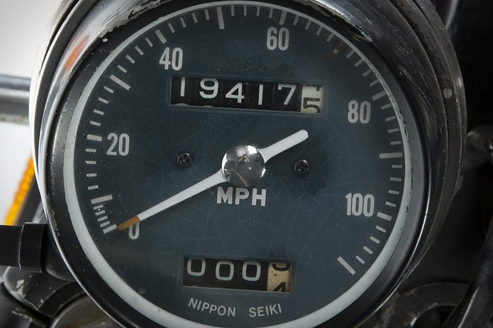 Steve McQueen's 1972 Honda CB450 Motorcycle