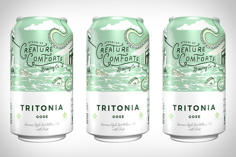 Creature Comforts Tritonia Gose Beer Creature Comforts Tritonia Gose Beer