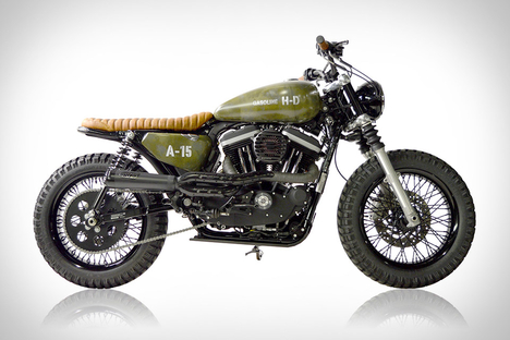 Gasoline Motor Co. Harley-Davidson Scrambler Gasoline Motor Co. Harley-Davidson Scrambler